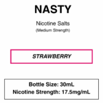 Nasty Original NicSalt - 18mg & 25mg/ml Nicotine - 8 Flavours - Image 9