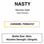 Nasty Original NicSalt - 18mg & 25mg/ml Nicotine - 8 Flavours - Image 14