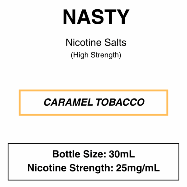Nasty Original NicSalt - 18mg & 25mg/ml Nicotine - 8 Flavours - Image 14