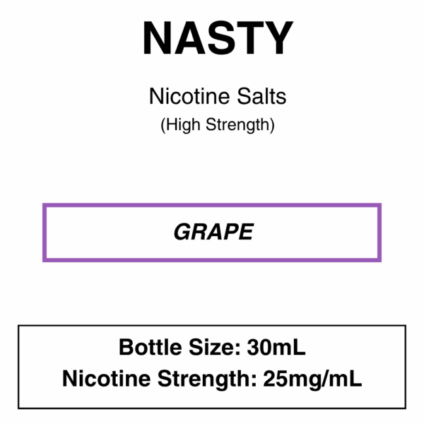 Nasty Original NicSalt - 18mg & 25mg/ml Nicotine - 8 Flavours - Image 15