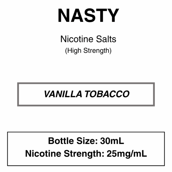 Nasty Original NicSalt - 18mg & 25mg/ml Nicotine - 8 Flavours - Image 19