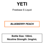 Yeti E-liquid 100ml - 0/3mg - 14 Flavours - Image 15