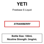 Yeti E-liquid 100ml - 0/3mg - 14 Flavours - Image 22