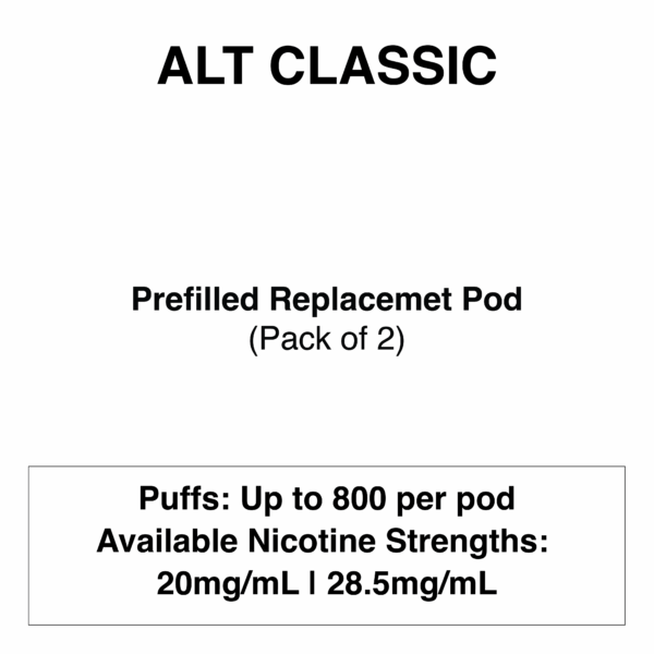 Alt Classic Pods - Pack of 2 - Image 1
