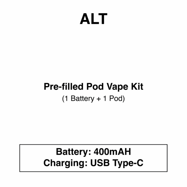 Alt - Starter Kit - Edition 2 - One Pod + One Battery - Image 1