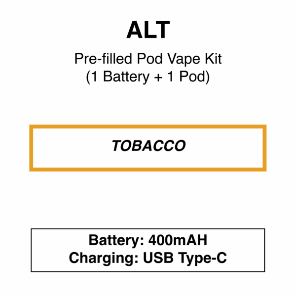 Alt - Starter Kit - Edition 2 - One Pod + One Battery - Image 4