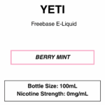 Yeti E-liquid 100ml - 0/3mg - 14 Flavours - Image 2