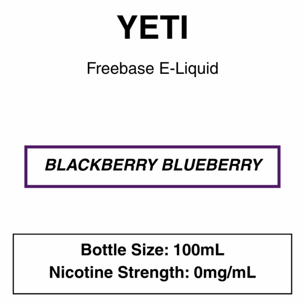 Yeti E-liquid 100ml - 0/3mg - 14 Flavours - Image 11