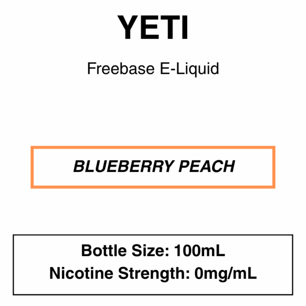 Yeti E-liquid 100ml - 0/3mg - 14 Flavours - Image 12
