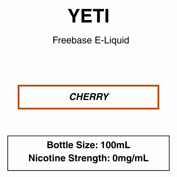 Yeti E-liquid 100ml - 0/3mg - 14 Flavours - Image 16