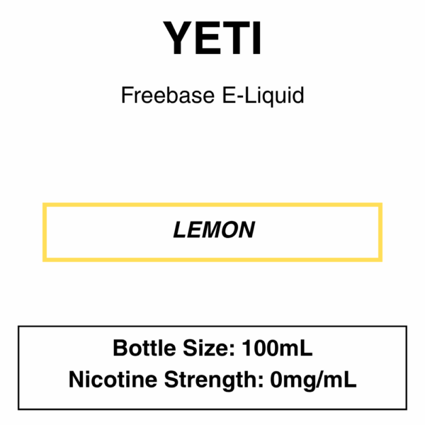 Yeti E-liquid 100ml - 0/3mg - 14 Flavours - Image 4