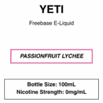 Yeti E-liquid 100ml - 0/3mg - 14 Flavours - Image 13
