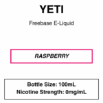 Yeti E-liquid 100ml - 0/3mg - 14 Flavours - Image 9
