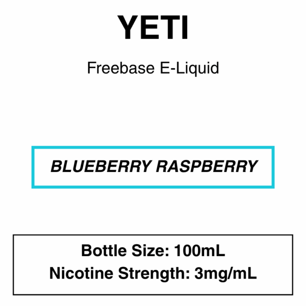 Yeti E-liquid 100ml - 0/3mg - 14 Flavours - Image 21