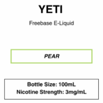 Yeti E-liquid 100ml - 0/3mg - 14 Flavours - Image 19