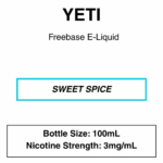 Yeti E-liquid 100ml - 0/3mg - 14 Flavours - Image 34
