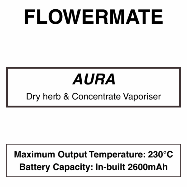 Flowermate Aura - Dry Herb Vaporizer - Image 1