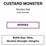 Custard Monster NicSalt 30ml - Image 16