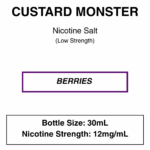 Custard Monster NicSalt 30ml - Image 5