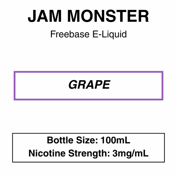 Jam Monster E-Liquid 100ml - Image 5