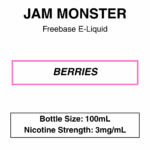 Jam Monster E-Liquid 100ml - Image 6
