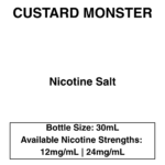 Custard Monster NicSalt 30ml