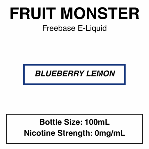 Fruit Monster E-Liquid 100ml - 3mg - Image 9