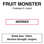 Fruit Monster E-Liquid 100ml - 3mg - Image 13
