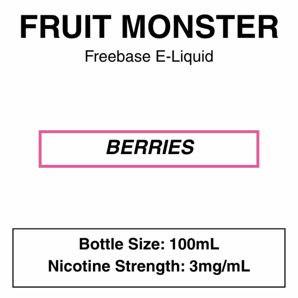 Fruit Monster E-Liquid 100ml - 3mg - Image 13