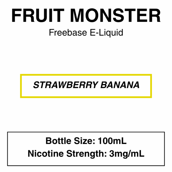 Fruit Monster E-Liquid 100ml - 3mg - Image 2