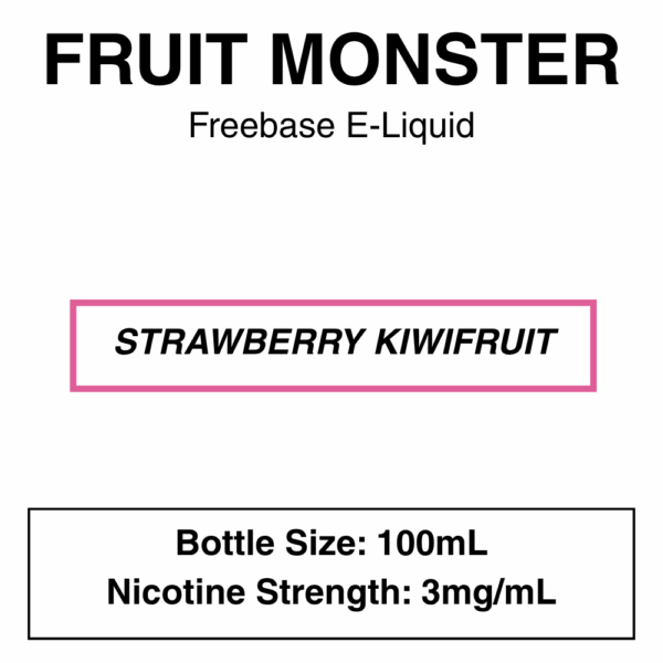 Fruit Monster E-Liquid 100ml - 3mg - Image 7