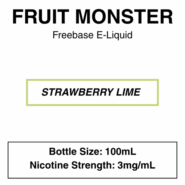 Fruit Monster E-Liquid 100ml - 3mg - Image 17
