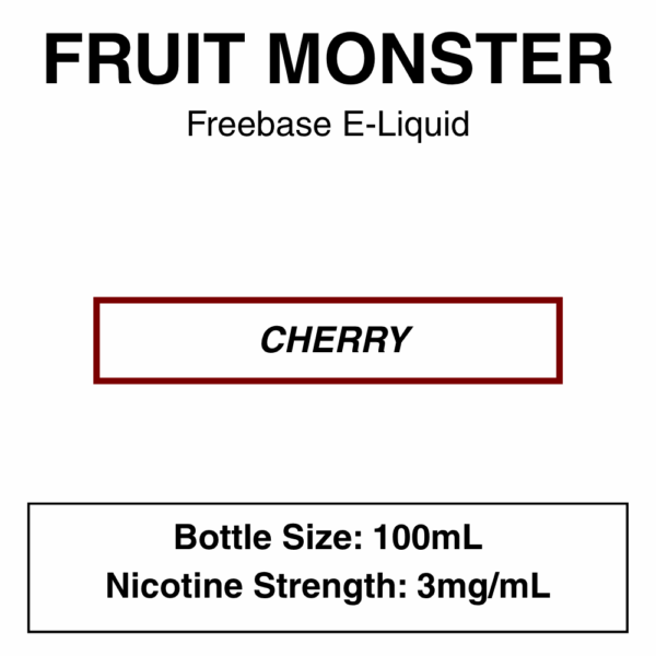 Fruit Monster E-Liquid 100ml - 3mg - Image 6