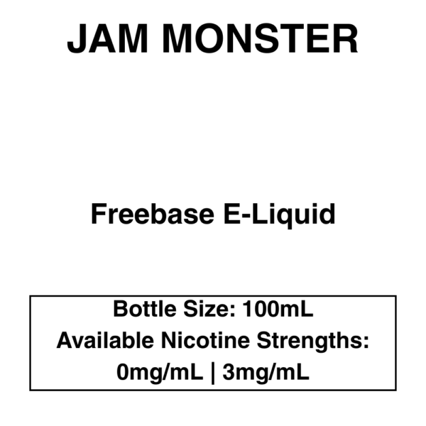 Jam Monster E-Liquid 100ml - Image 1