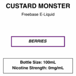 Custard Monster E-Liquid 100ml - Image 5