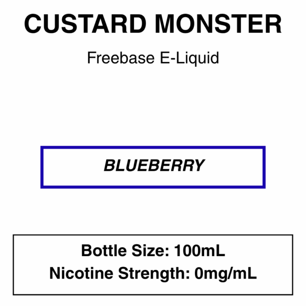 Custard Monster E-Liquid 100ml - Image 11
