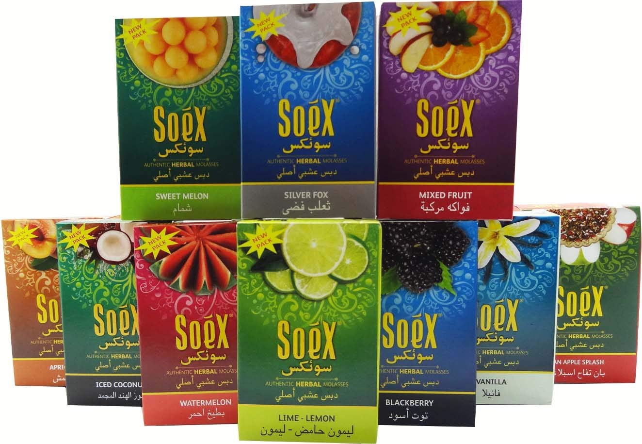 SOEX Herbal Shisha Molasses – Non Tobacco Flavour For Hookah 50g