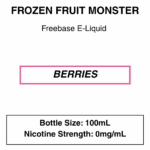 Frozen Fruit Monster E-Liquid 100ml - 3mg - Image 8