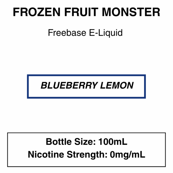 Frozen Fruit Monster E-Liquid 100ml - 3mg - Image 9