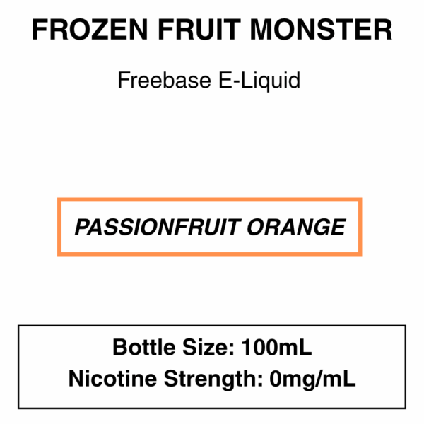 Frozen Fruit Monster E-Liquid 100ml - 3mg - Image 12