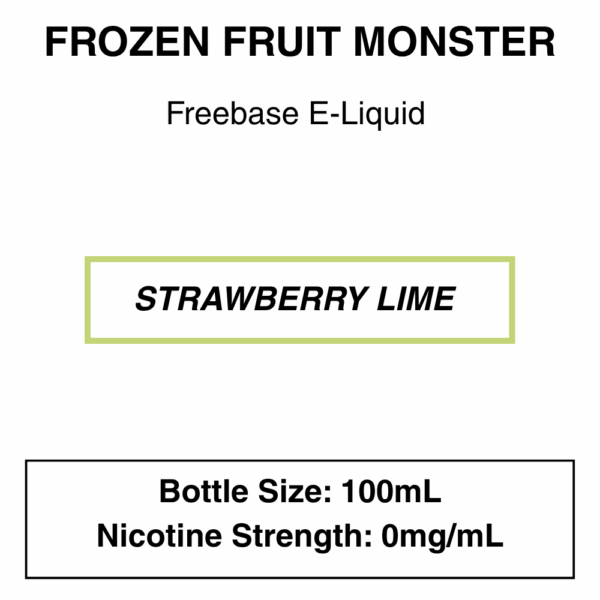 Frozen Fruit Monster E-Liquid 100ml - 3mg - Image 5