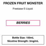 Frozen Fruit Monster E-Liquid 100ml - 3mg - Image 14
