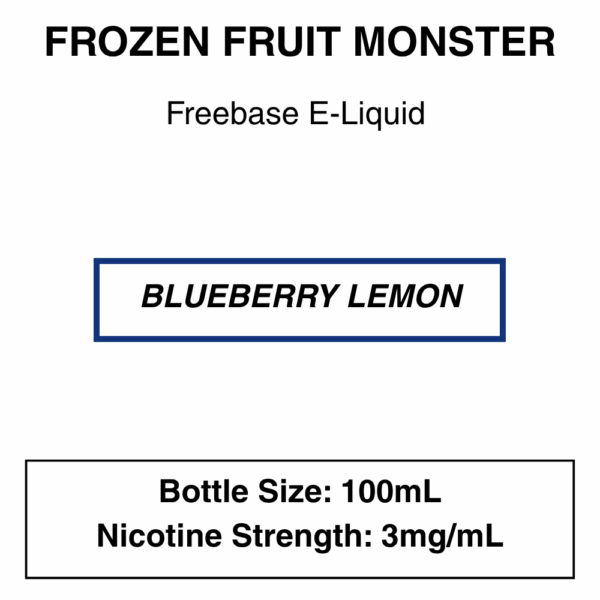 Frozen Fruit Monster E-Liquid 100ml - 3mg - Image 15