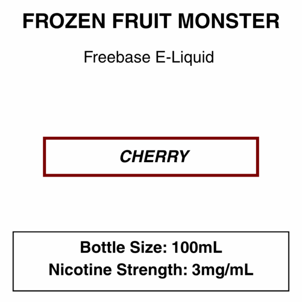 Frozen Fruit Monster E-Liquid 100ml - 3mg - Image 16