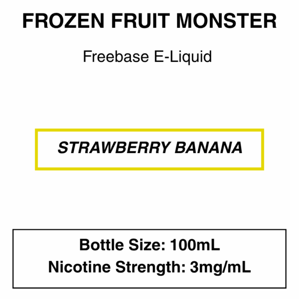 Frozen Fruit Monster E-Liquid 100ml - 3mg - Image 19