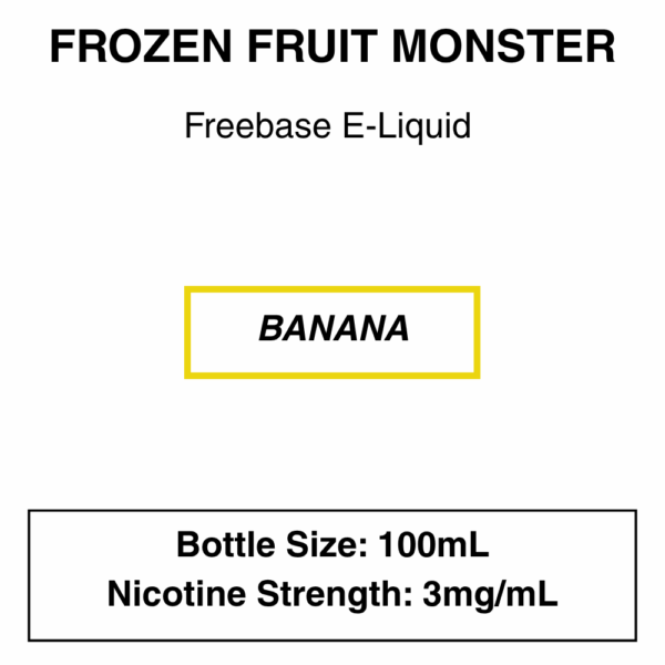 Frozen Fruit Monster E-Liquid 100ml - 3mg - Image 13