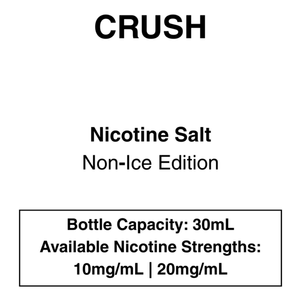 Crush NicSalt 30ml - 10mg/ 20mg - Image 1