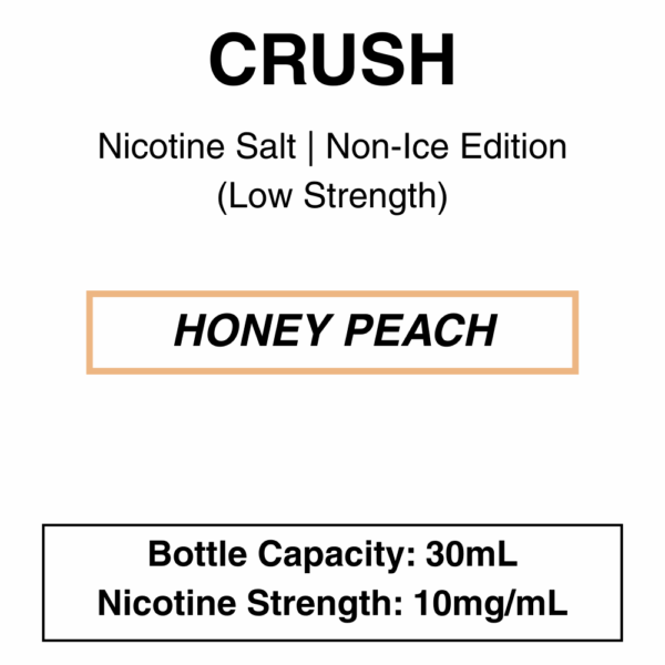 Crush NicSalt 30ml - 10mg/ 20mg - Image 3