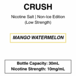 Crush NicSalt 30ml - 10mg/ 20mg - Image 4