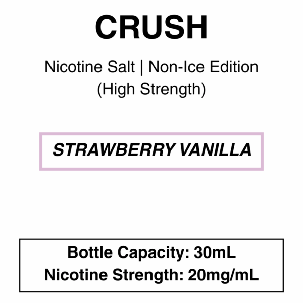 Crush NicSalt 30ml - 10mg/ 20mg - Image 11